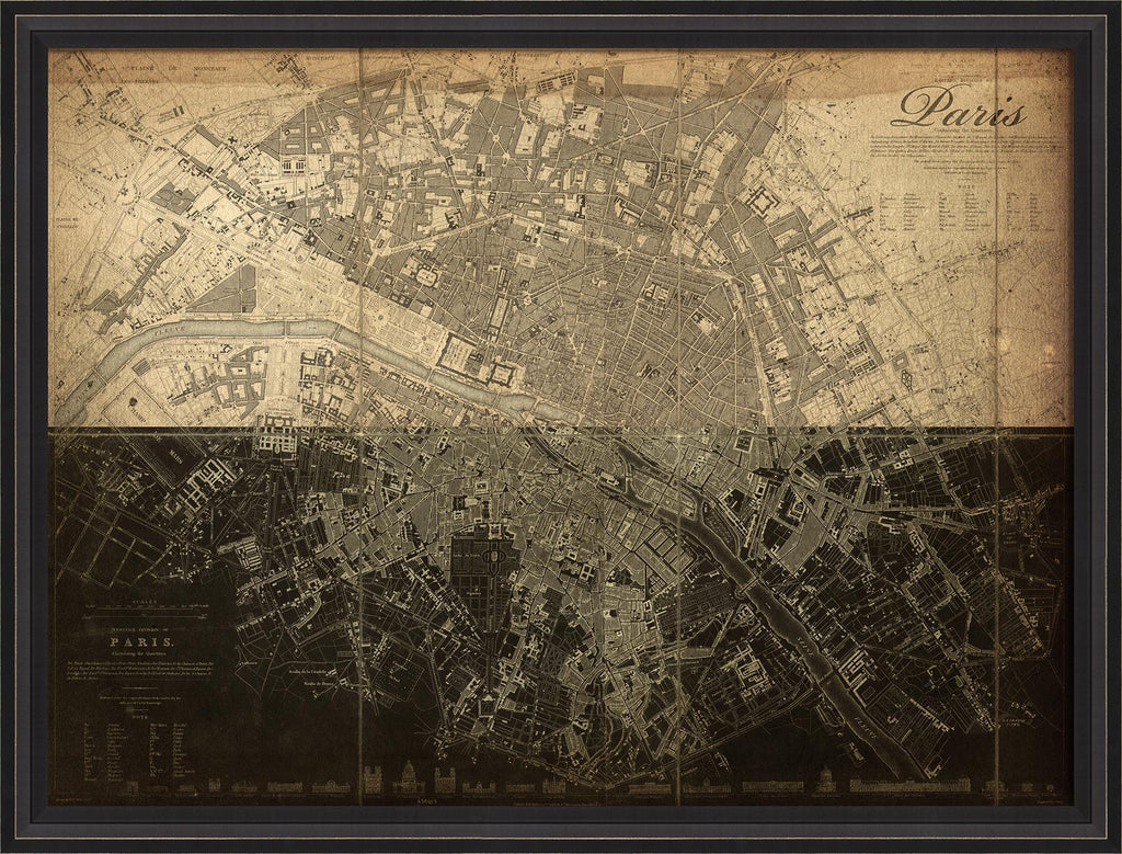 Spicher & Company BCBL Paris MAP 1834 Black and Tan 30031