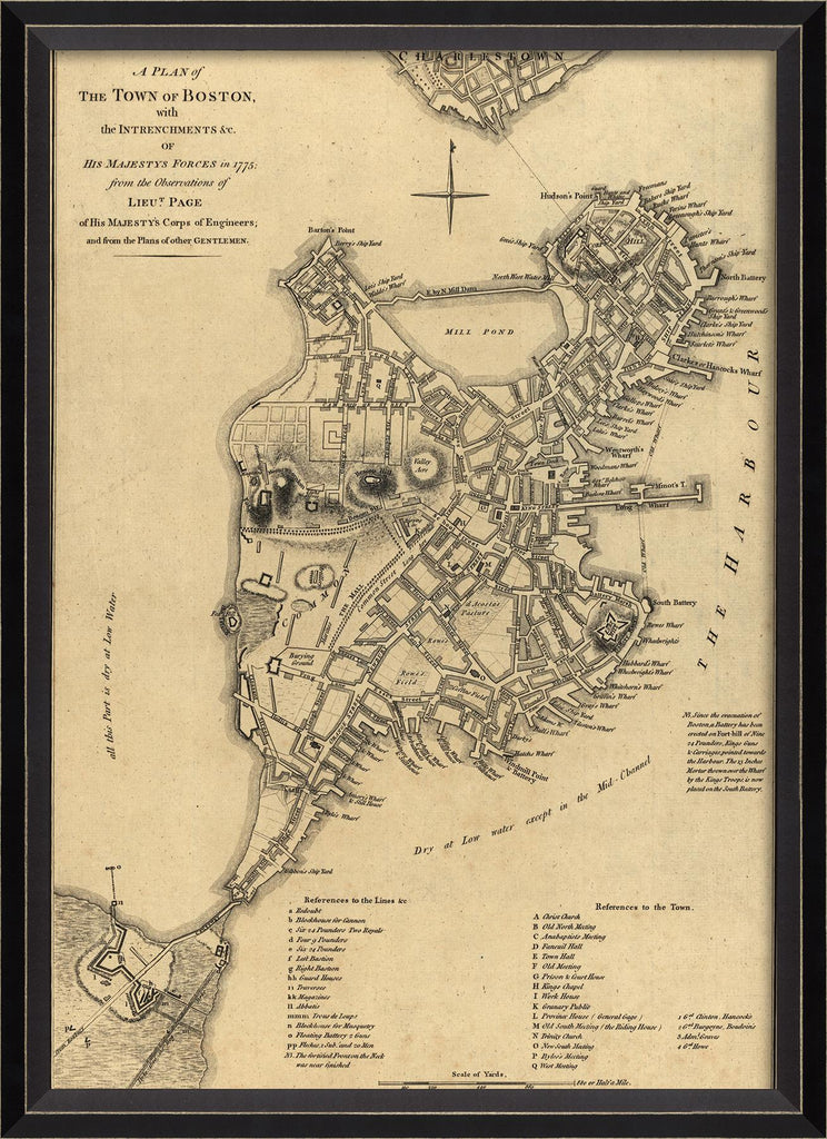 Spicher & Company BC Plan of Boston 1775 30041