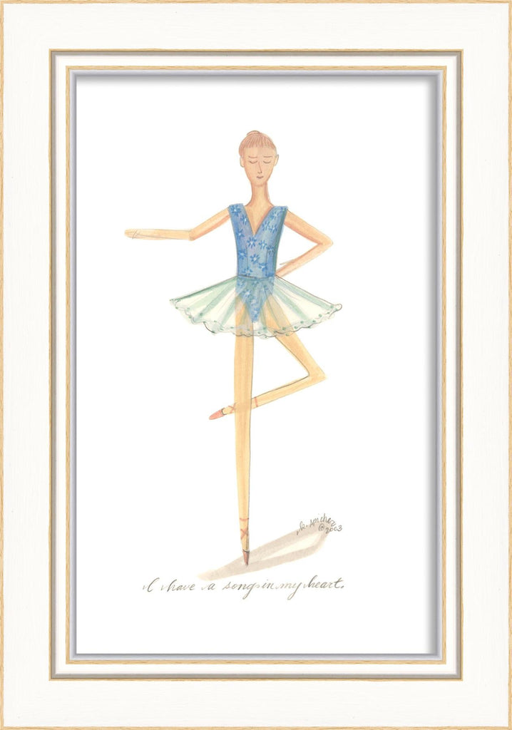 Spicher & Company KI Ballerina in Blue I 33760