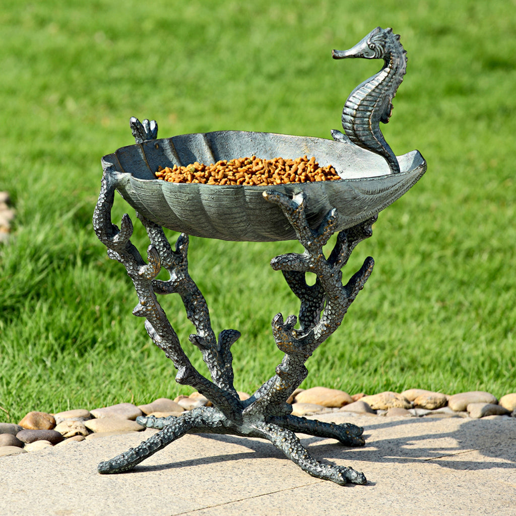 SPI Seahorse Birdbath 34272