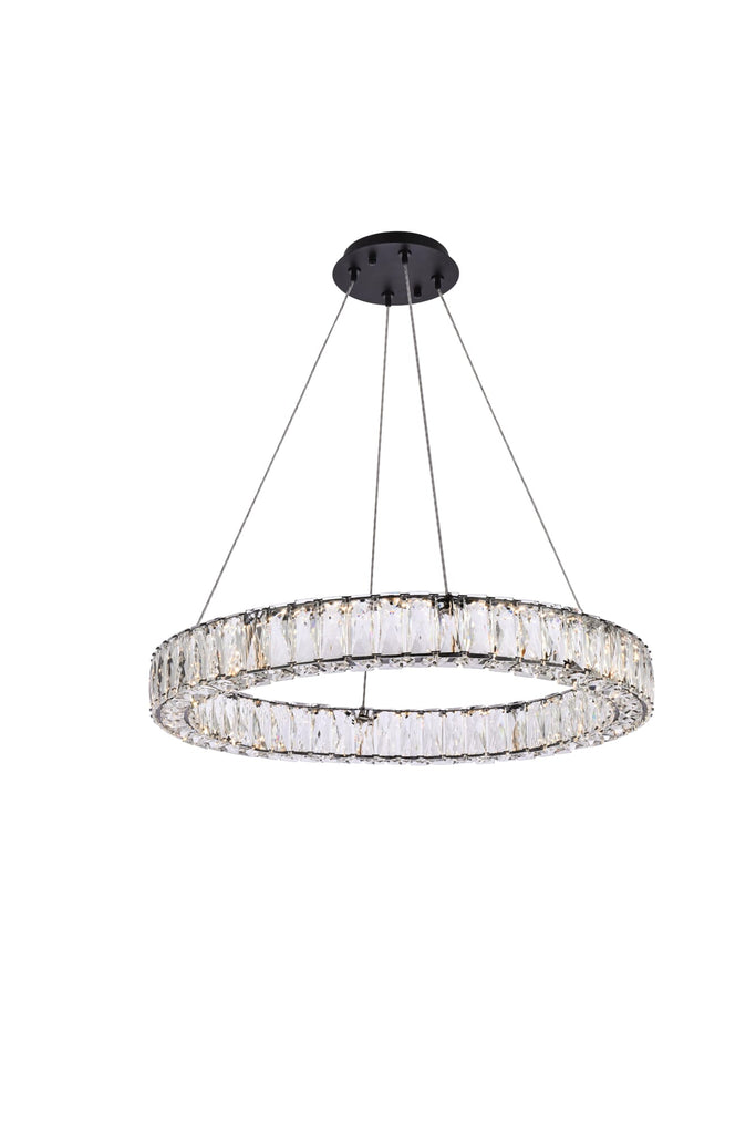 Elegant Lighting Pendant Light 3503D26BK