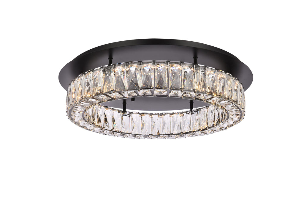 Elegant Lighting Flush Mount Light 3503F22BK