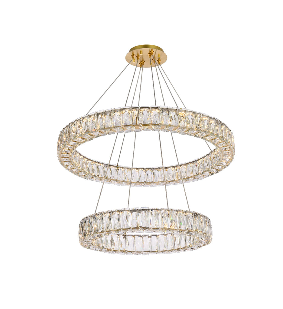 Elegant Lighting Chandelier 3503G28G