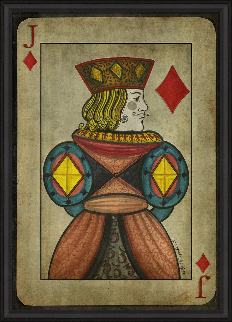 Spicher & Company BCBL Jack of Diamonds with border 55184