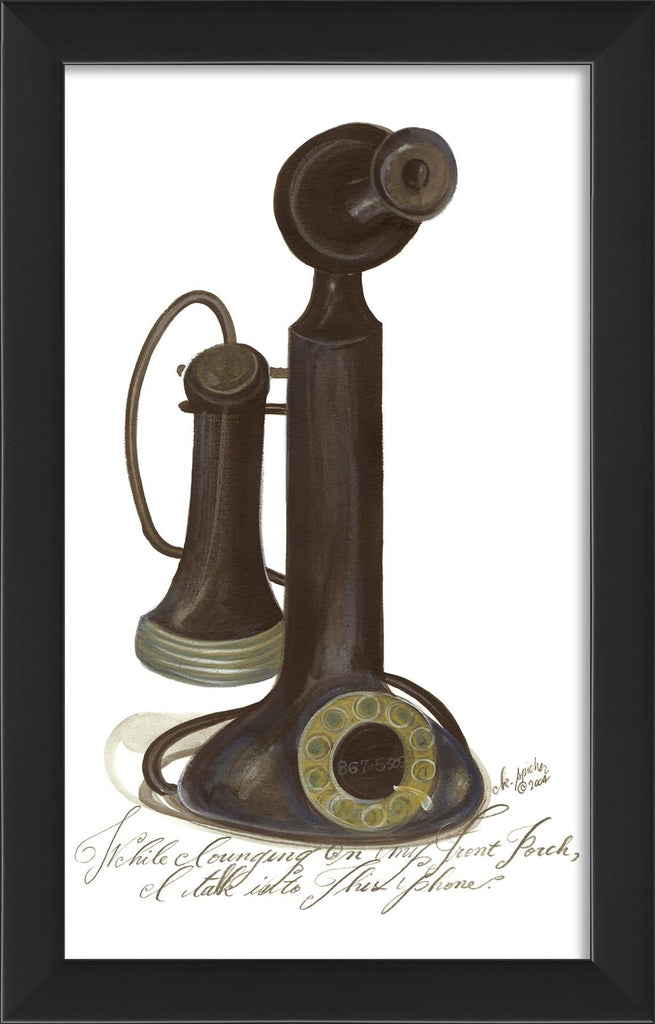 Spicher & Company EB Black Candlestick Phone 58315