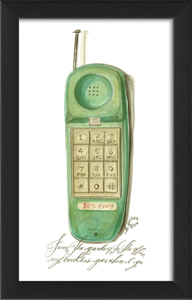 Spicher & Company EB Green Cordless Phone 58317