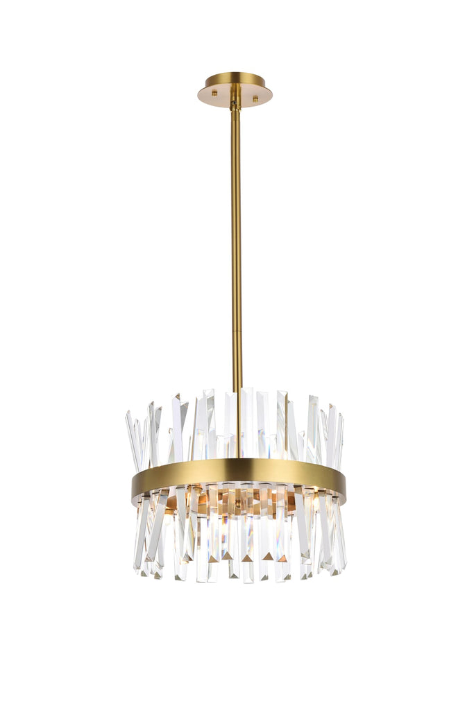 Elegant Lighting Pendant Light 6200D16SG