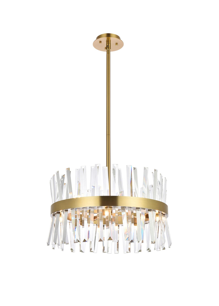 Elegant Lighting Pendant Light 6200D20SG