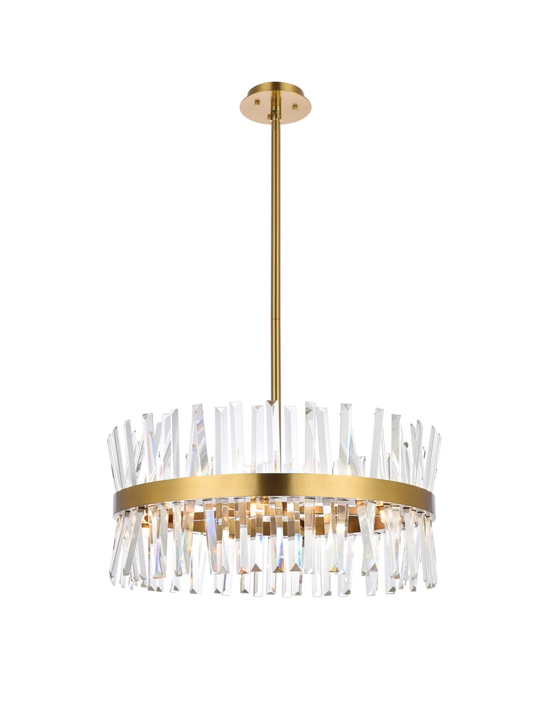 Elegant Lighting Pendant Light 6200D25SG