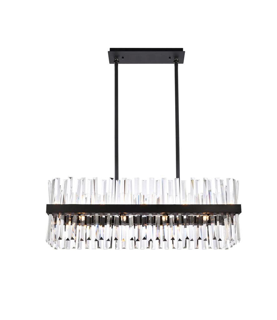 Elegant Lighting Chandelier 6200G36BK