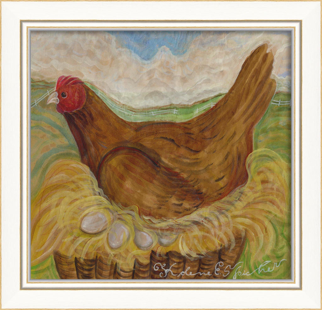 Spicher & Company KI Hen with Eggs 86161