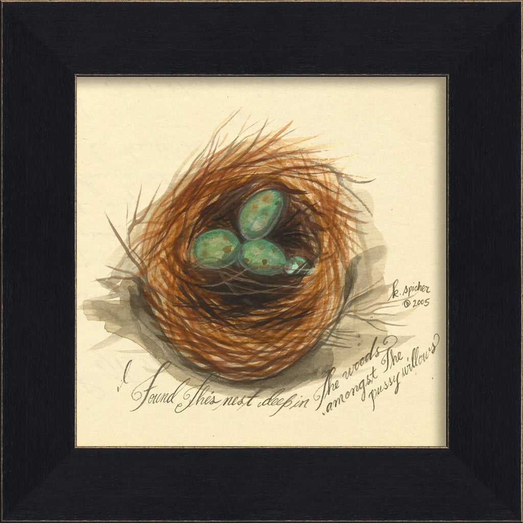 Spicher & Company MI Nest Blue Speckled Eggs 86187