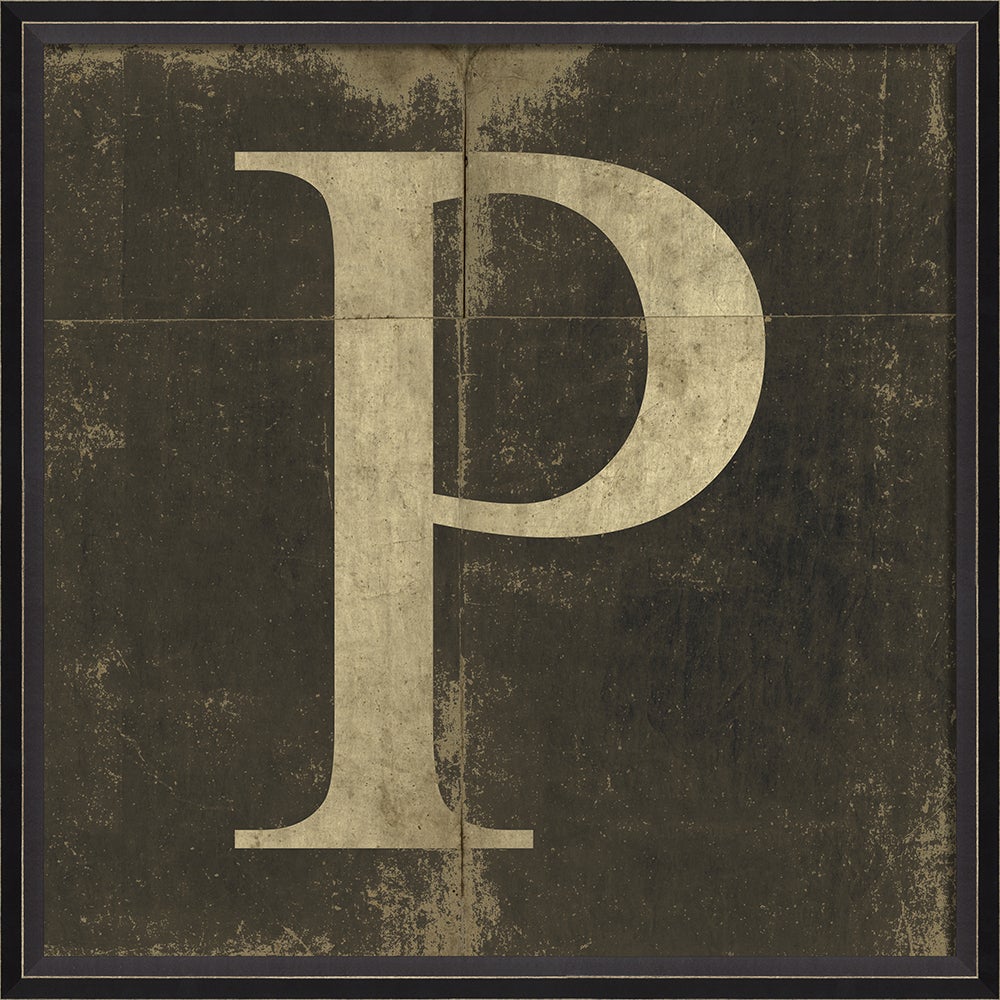 Spicher & Company BC Letter P - large 88516