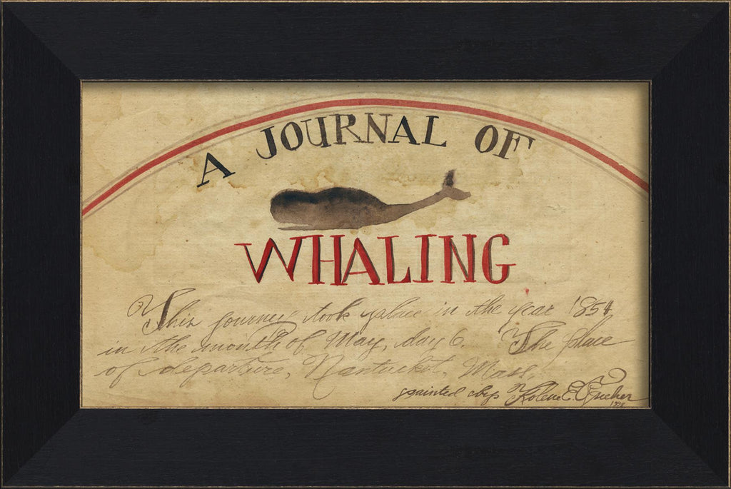 Spicher & Company MI Journal of Whaling 94008