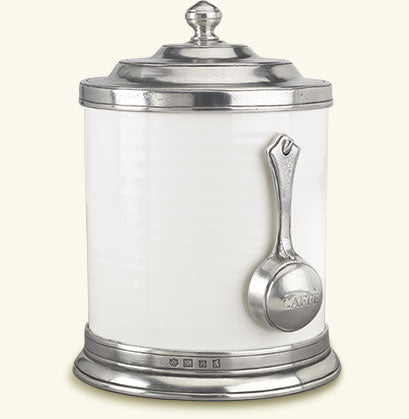 Match Pewter Convivio Caffe Canister 1519