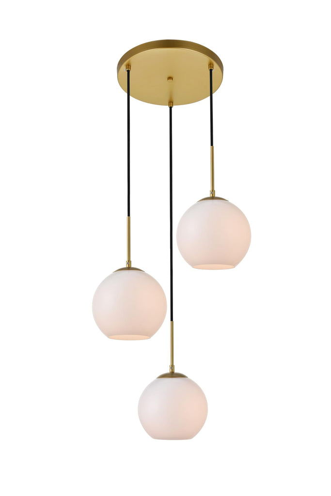 Elegant Lighting Pendant Light LD2209BR