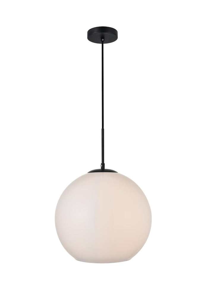 Elegant Lighting Pendant Light LD2217BK