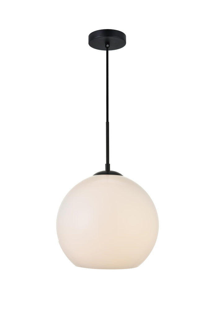 Elegant Lighting Pendant Light LD2225BK