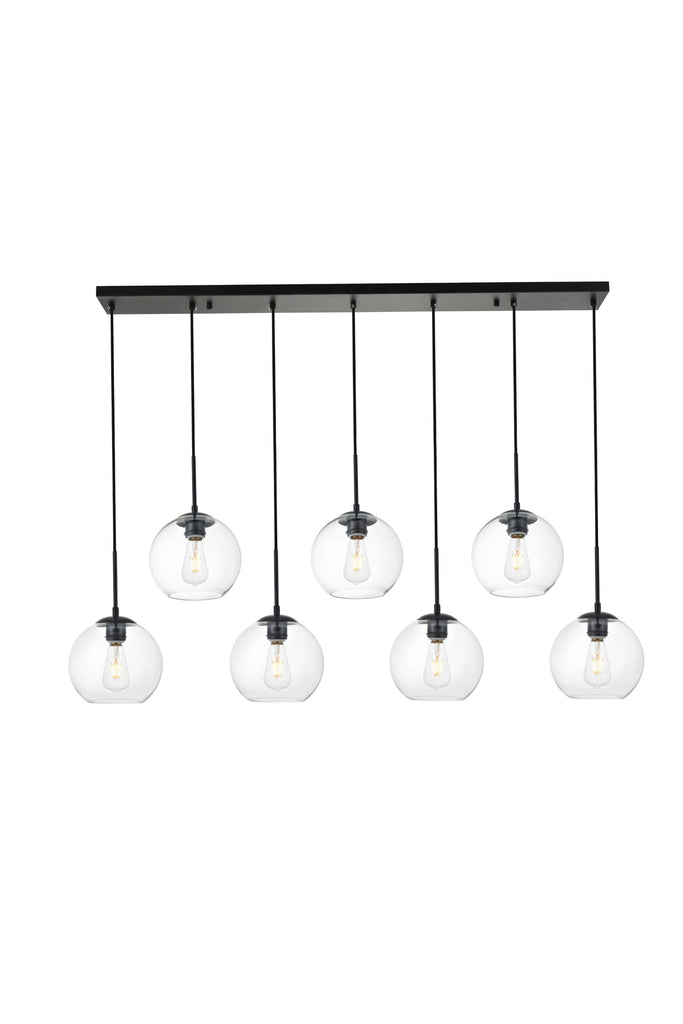 Elegant Lighting Pendant Light LD2230BK