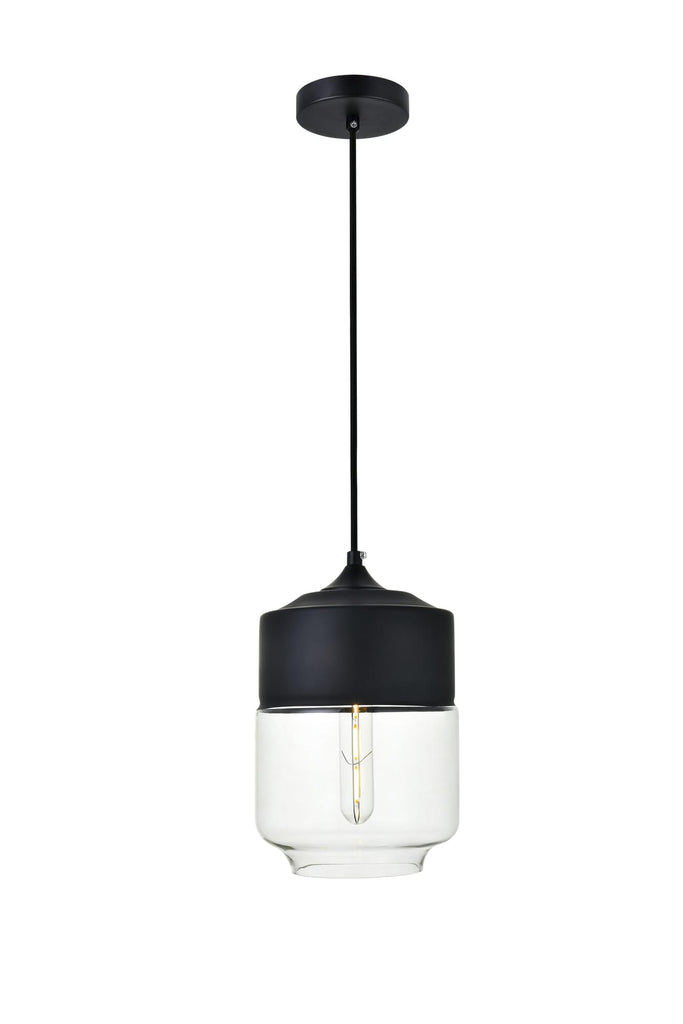 Elegant Lighting Pendant Light LD2241BK