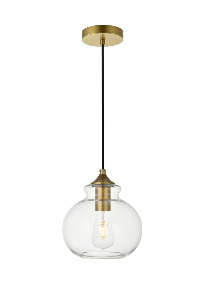 Elegant Lighting Pendant Light LD2245BR