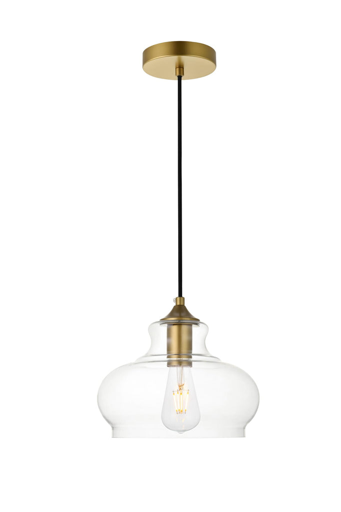 Elegant Lighting Pendant Light LD2246BR