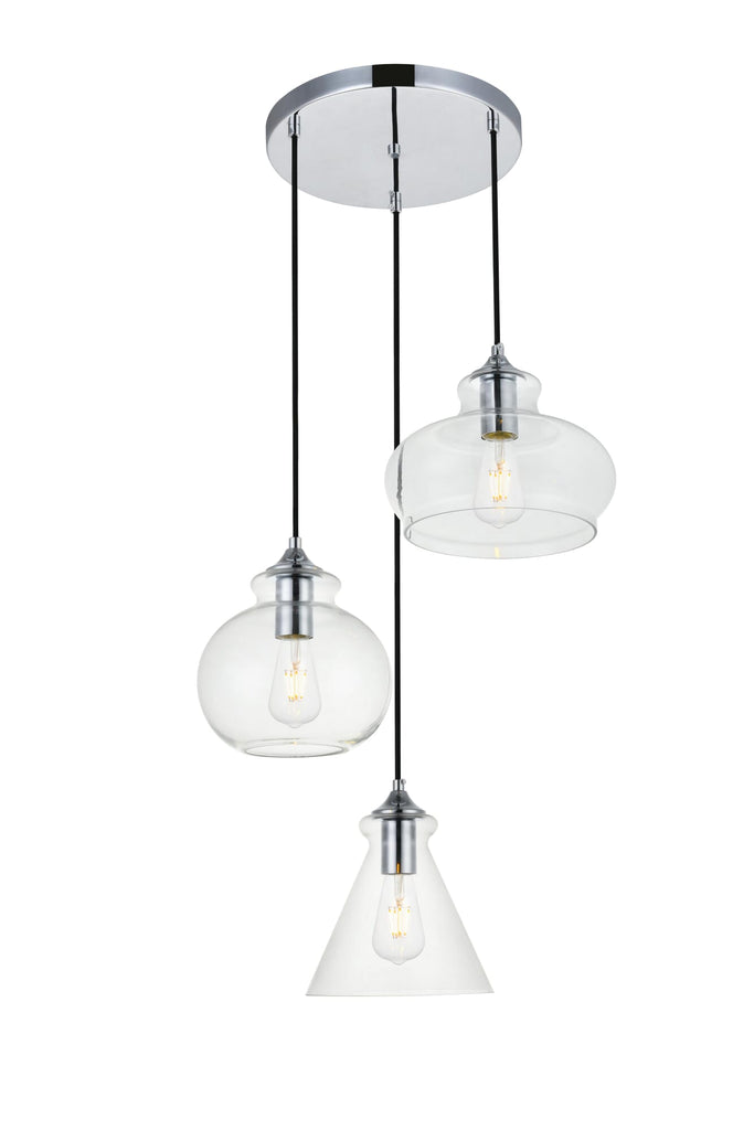 Elegant Lighting Pendant Light LD2247C