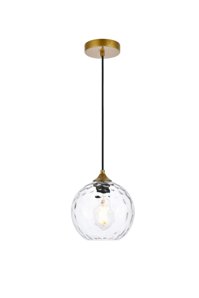 Elegant Lighting Pendant Light LD2281BR