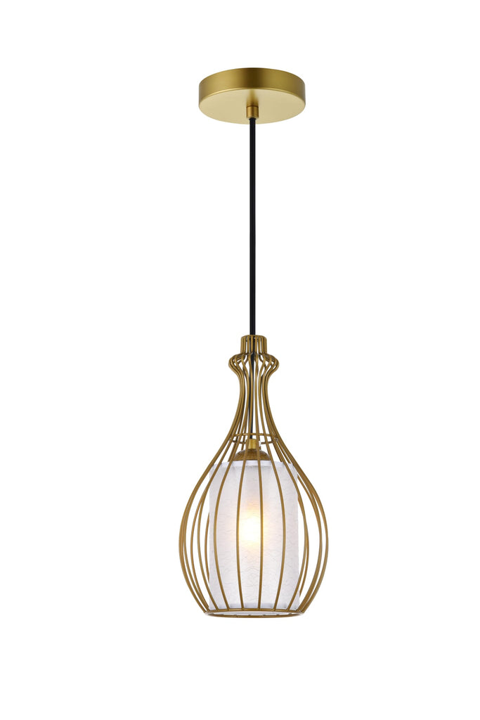 Elegant Lighting Pendant Light LD2419BR