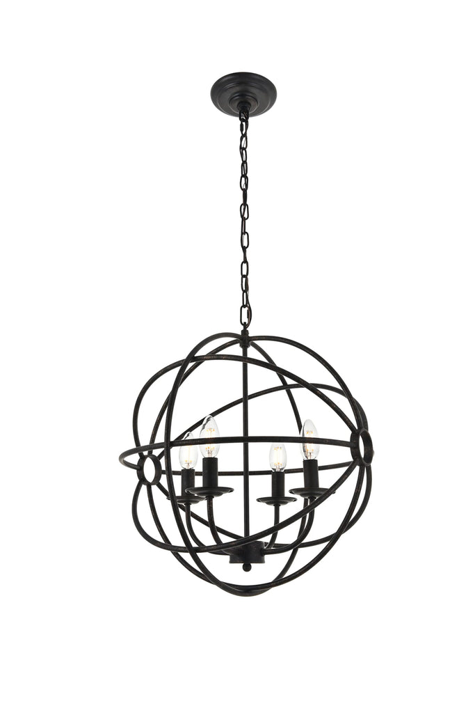 Elegant Lighting Pendant Light LD4006D18DB