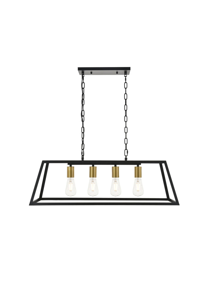 Elegant Lighting Pendant Light LD4061D32BRB