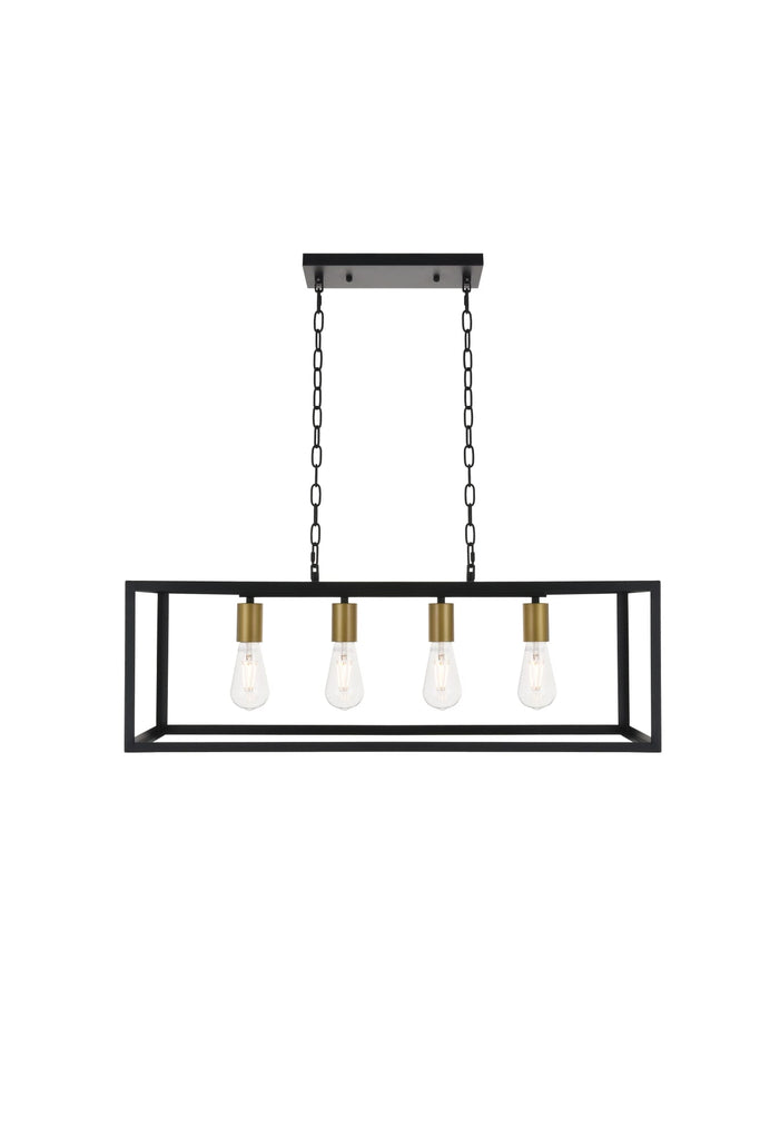 Elegant Lighting Pendant Light LD4063D32BRB