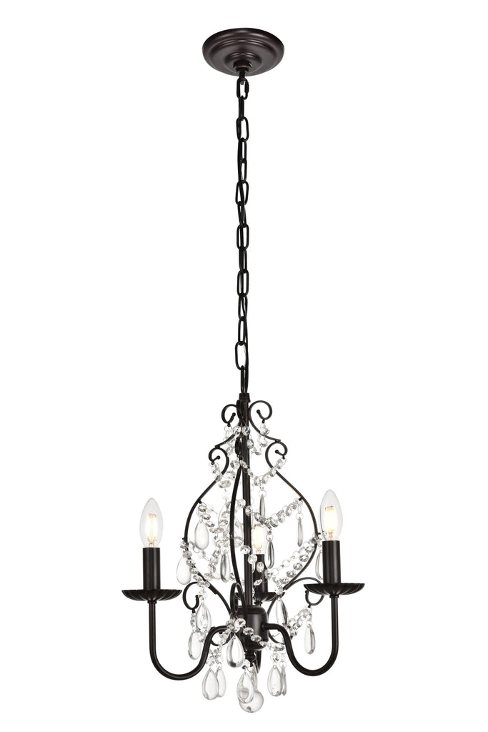 Elegant Lighting Pendant Light LD5003D15ORB