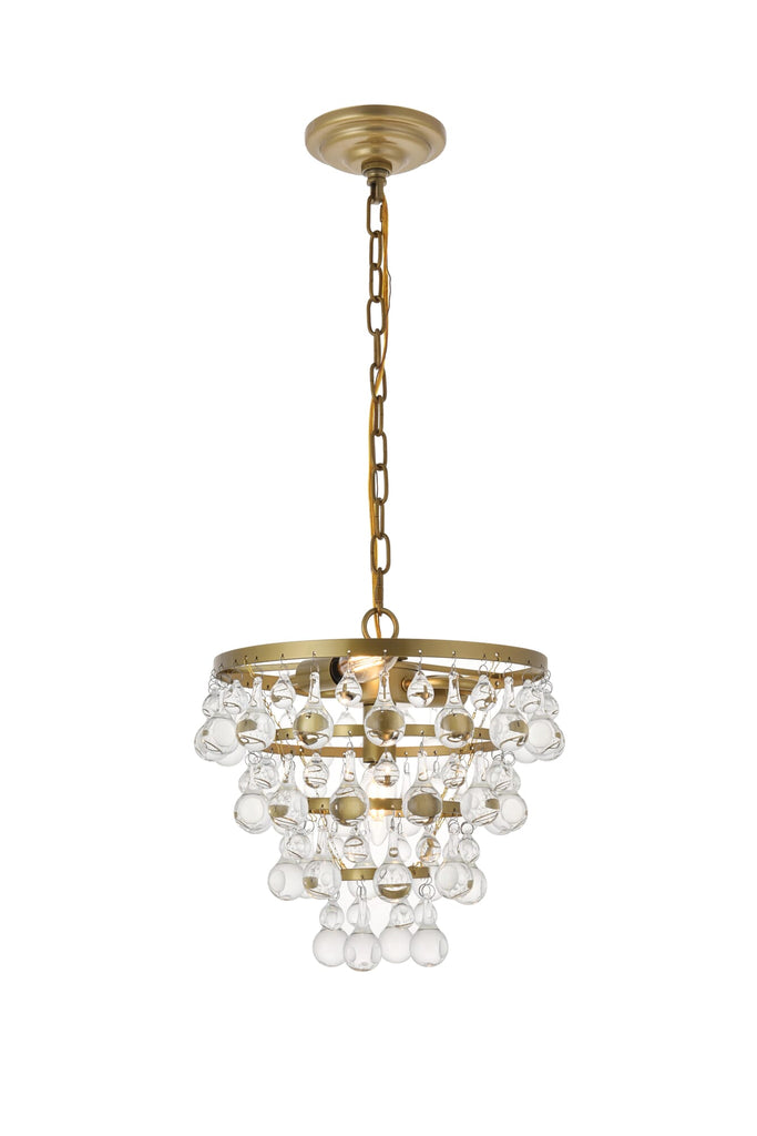 Elegant Lighting Pendant Light LD5016D13BR