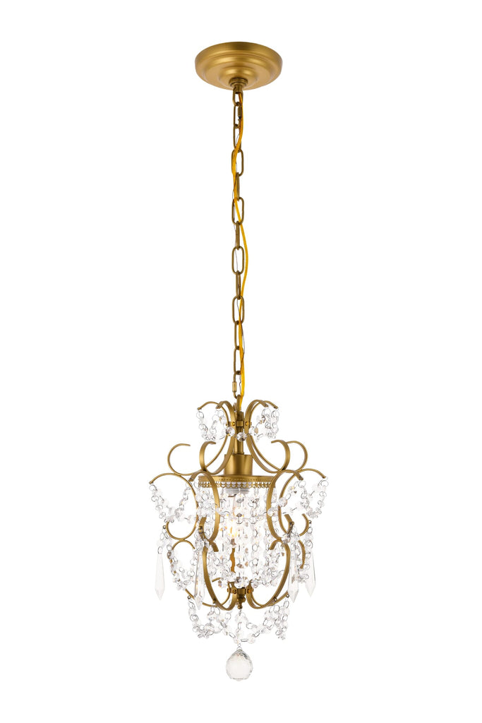 Elegant Lighting Pendant Light LD5017D11BR