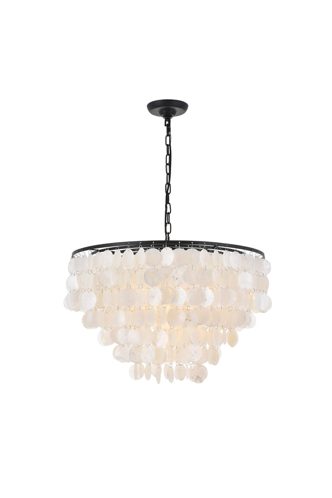 Elegant Lighting Pendant Light LD5050D24BK