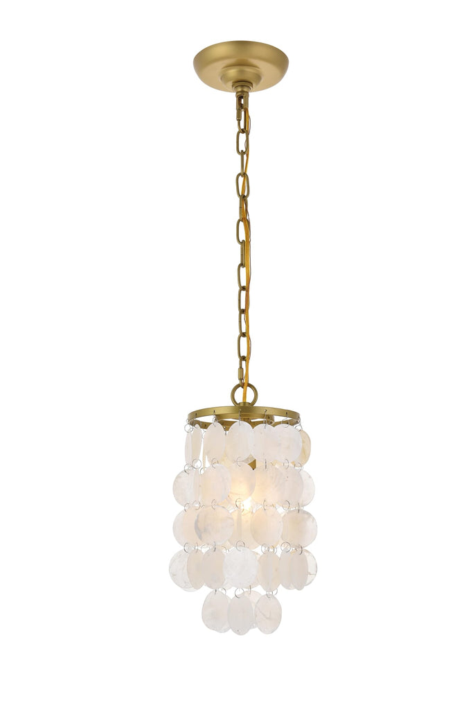 Elegant Lighting Pendant Light LD5050D6BR