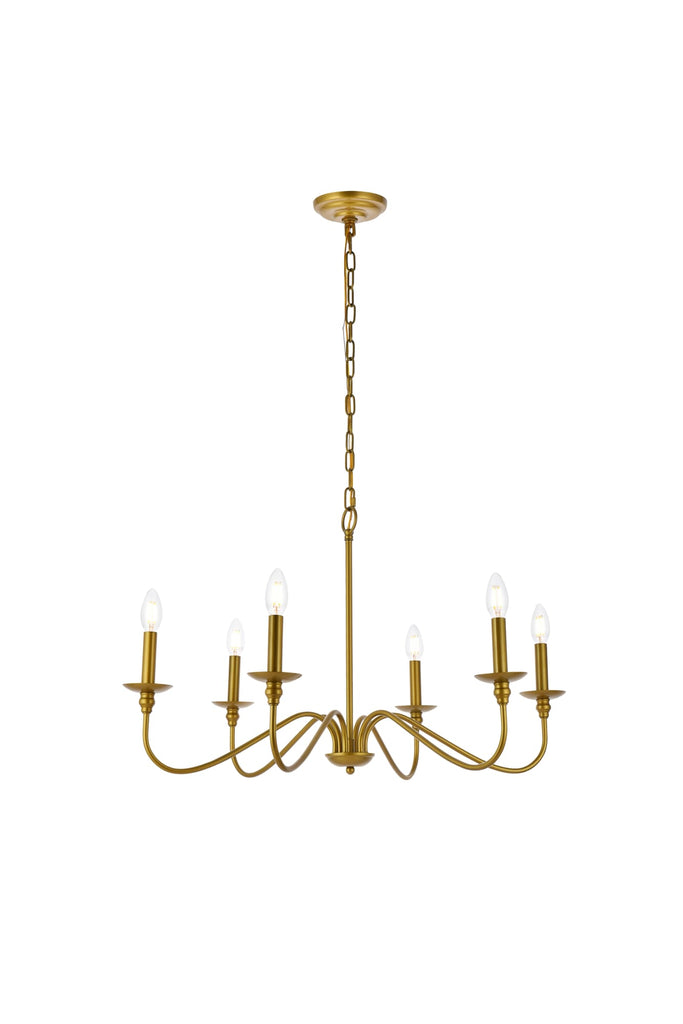 Elegant Lighting Chandelier LD5056D30BR