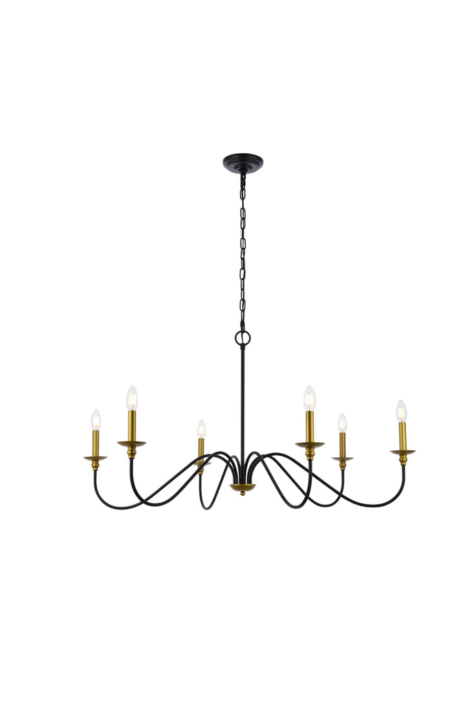 Elegant Lighting Chandelier LD5056D42BRB