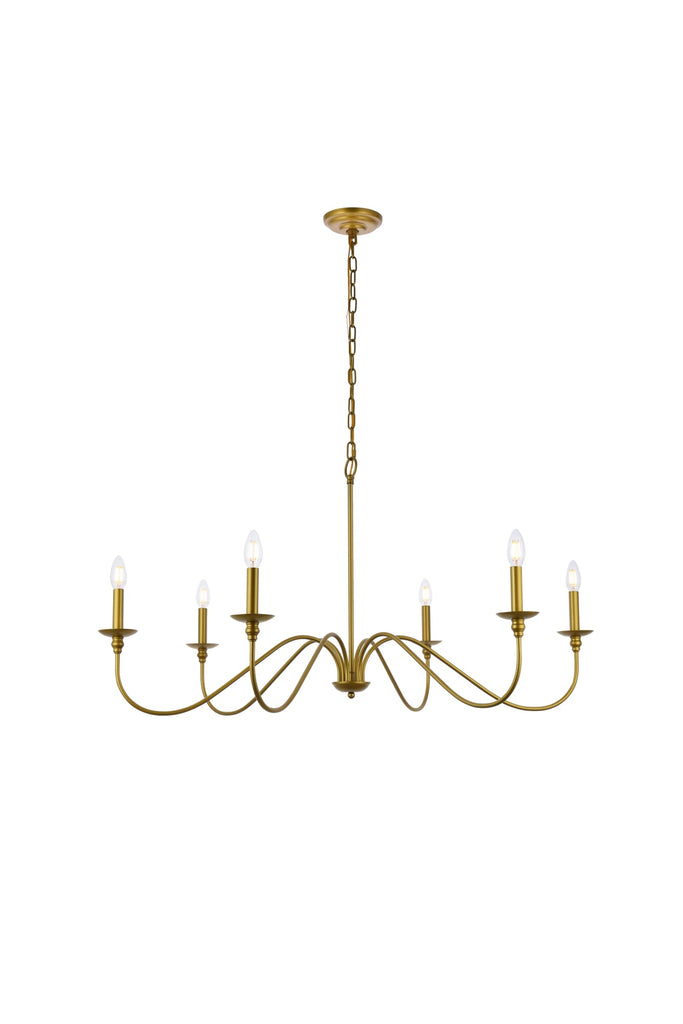 Elegant Lighting Chandelier LD5056D42BR