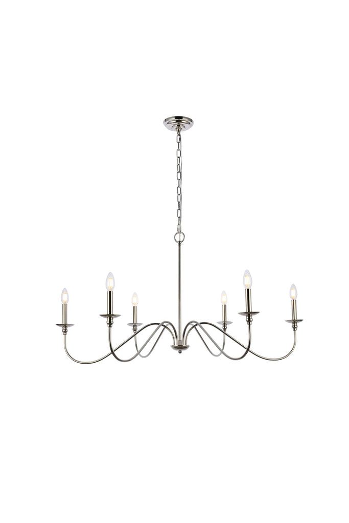 Elegant Lighting Chandelier LD5056D42PN