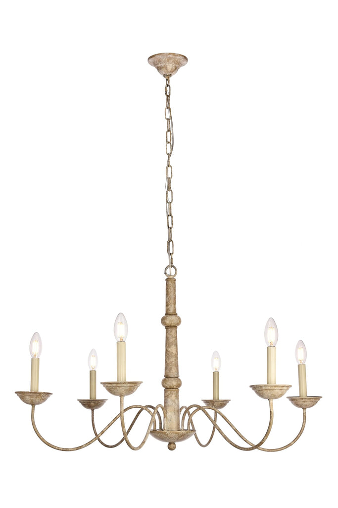 Elegant Lighting Chandelier LD6007D35WD