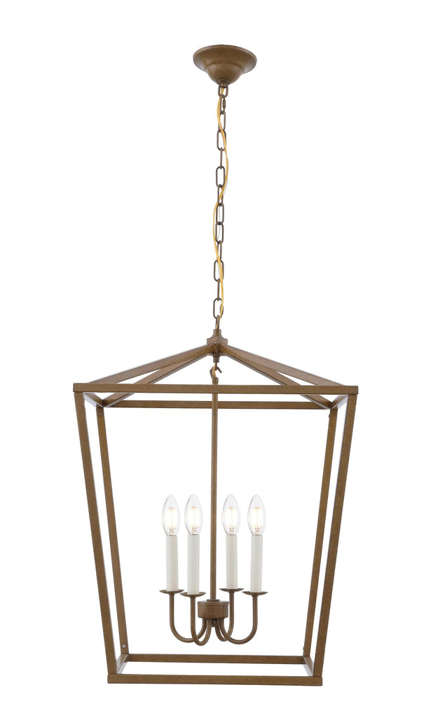 Elegant Lighting Pendant Light LD6008D20G