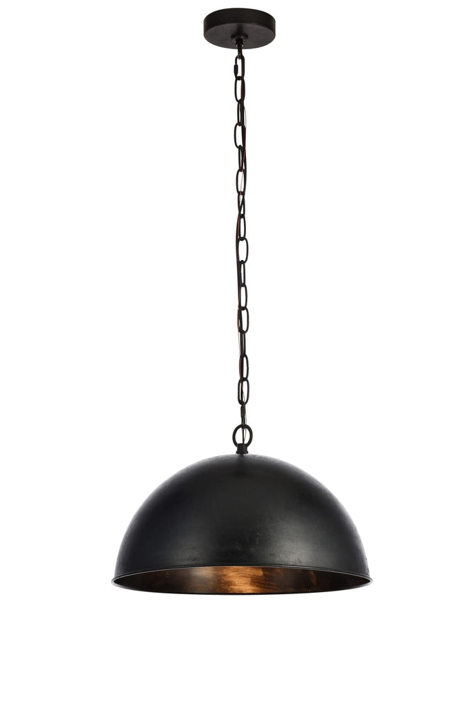 Elegant Lighting Pendant Light LD6013D15BK