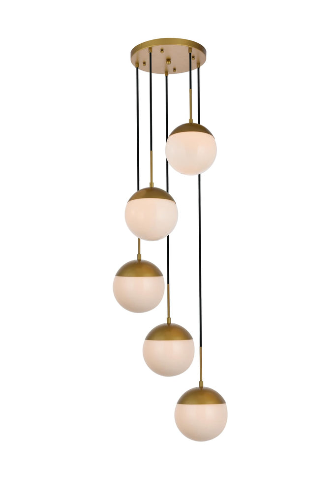 Elegant Lighting Pendant Light LD6078BR