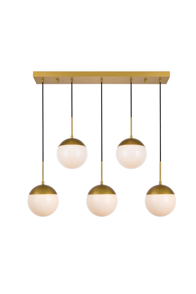 Elegant Lighting Pendant Light LD6084BR