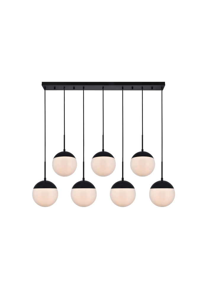 Elegant Lighting Pendant Light LD6086BK