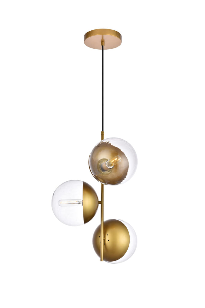 Elegant Lighting Pendant Light LD6127BR