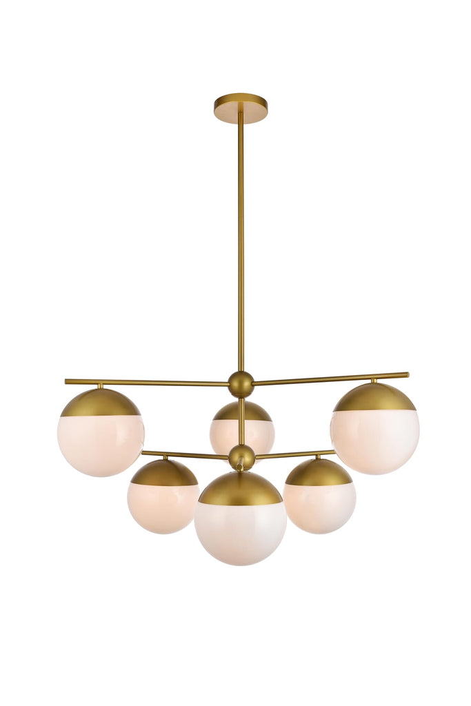 Elegant Lighting Pendant Light LD6144BR