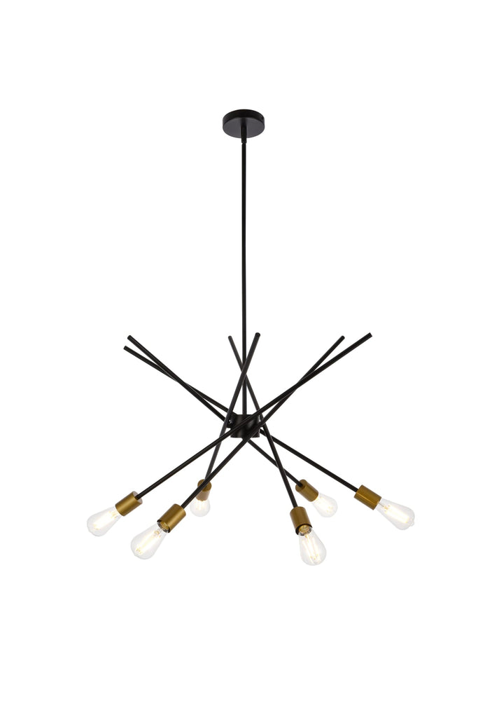 Elegant Lighting Pendant Light LD7054D32BRB